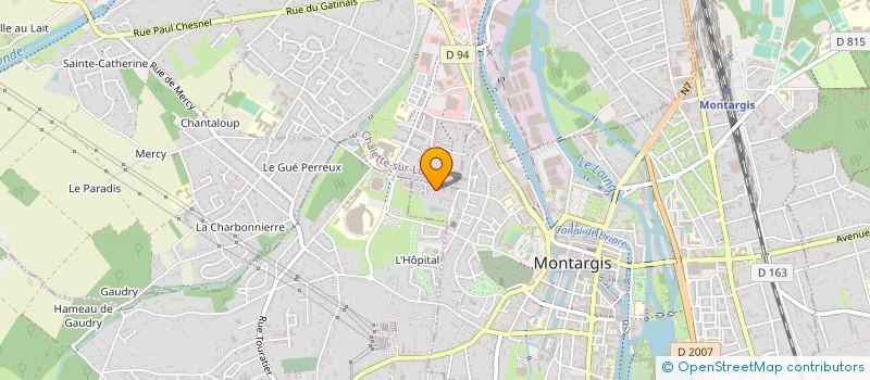 localisation de l'entreprise THOMAS à MONTARGIS