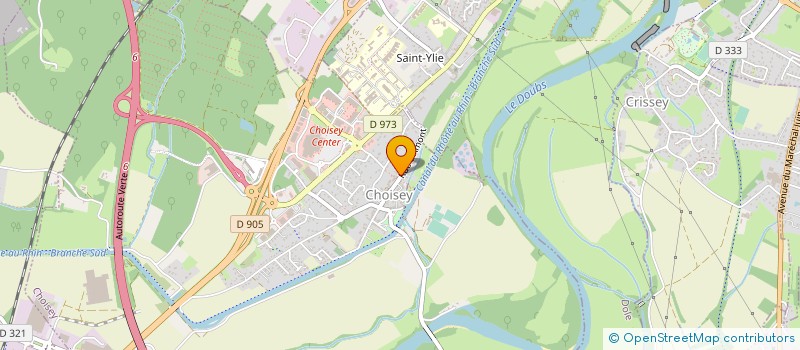 localisation de l'entreprise THOMAS  CHOISEY