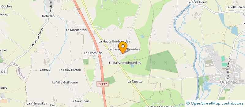 localisation de l'entreprise THOMAS A  SAINT-DOMINEUC