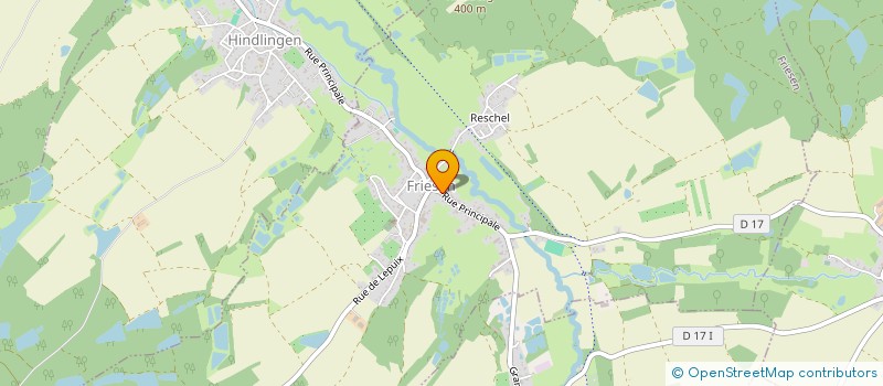 localisation de l'entreprise THOMAS ATA - LA POMME D'OR  STRUETH