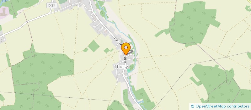 localisation de l'entreprise THOMAS ATTAL  ESTISSAC