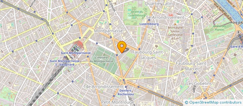 localisation de l'entreprise THOMAS BASTIDE DESIGN  PARIS