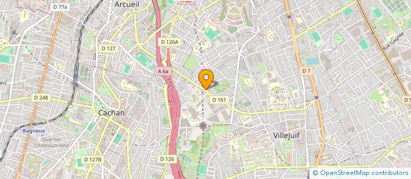 localisation de l'entreprise THOMAS BELIN SASU  VILLEJUIF