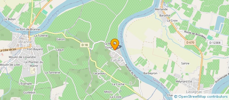 localisation de l'entreprise THOMAS BERARD  NAUJAN-ET-POSTIAC