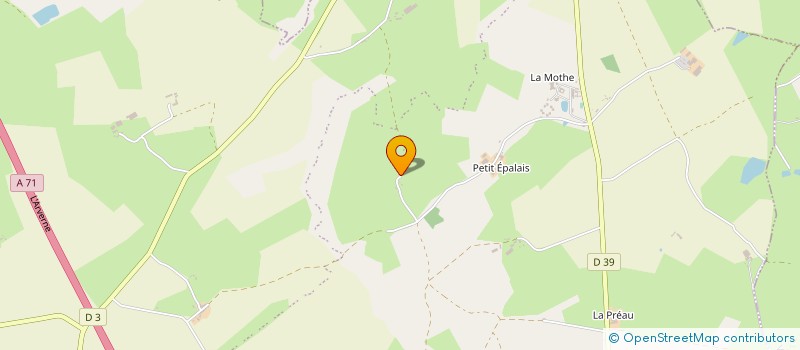 localisation de l'entreprise THOMAS BETAIL  VALLON-EN-SULLY