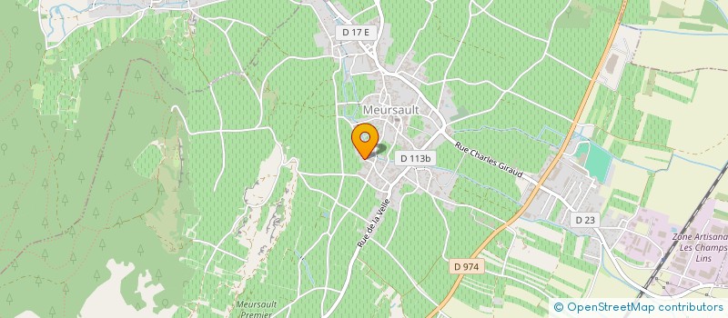 localisation de l'entreprise THOMAS BOCCON à MEURSAULT