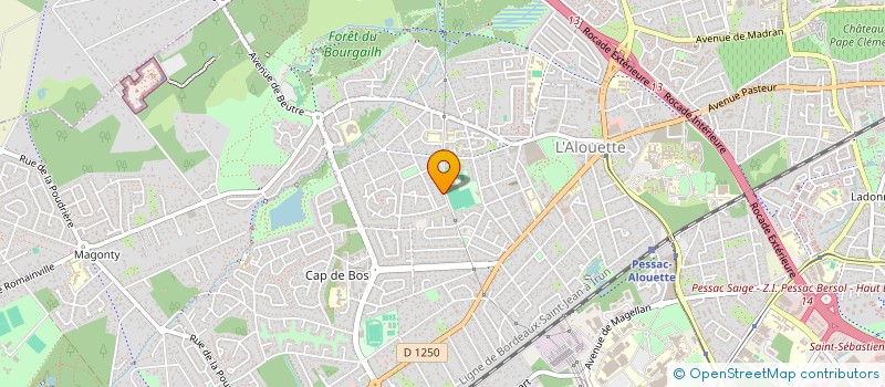 localisation de l'entreprise THOMAS BROTHERS  PESSAC