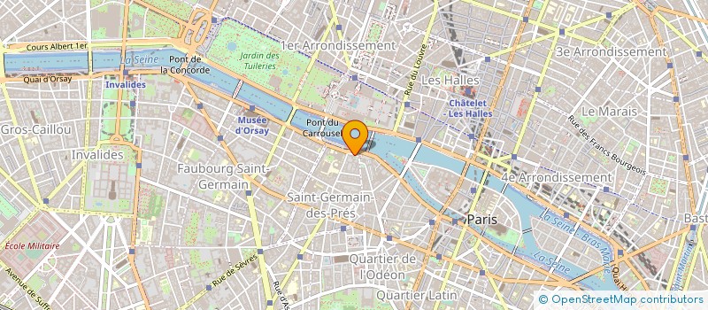 localisation de l'entreprise THOMAS CAVISTE à PARIS