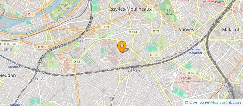 localisation de l'entreprise THOMAS CIAPPA à ISSY-LES-MOULINEAUX