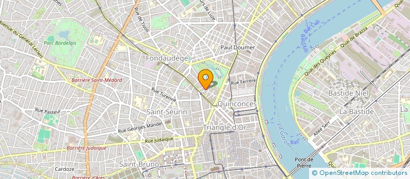 localisation de l'entreprise THOMAS CONCIERGERIE  BORDEAUX