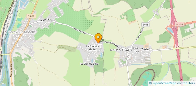 localisation de l'entreprise THOMAS CONSEILS REALISATIONS  CORNY-SUR-MOSELLE