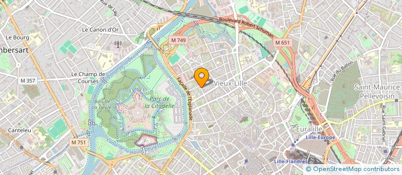 localisation de l'entreprise THOMAS COUDEVYLLE CONSULTING à LILLE