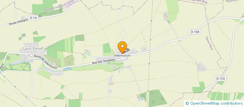 localisation de l'entreprise THOMAS DAVID  SAINT-PERE