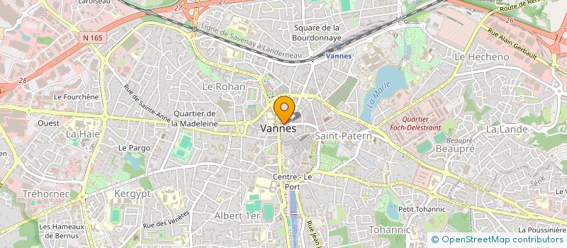 localisation de l'entreprise THOMAS DUBREUIL AVOCAT à VANNES