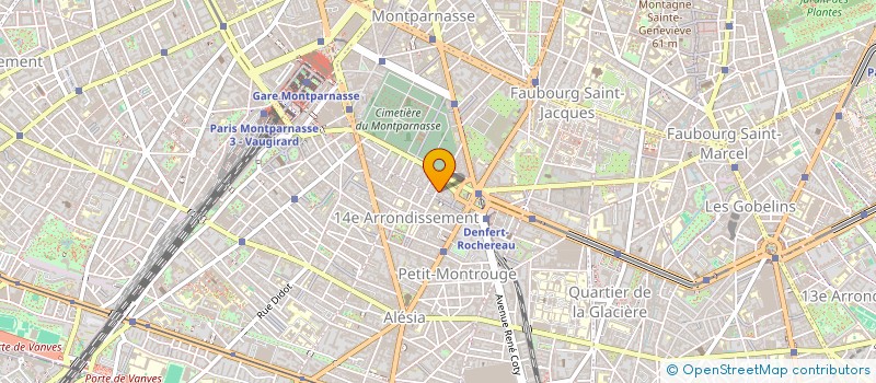 localisation de l'entreprise THOMAS EDITIONS  PARIS