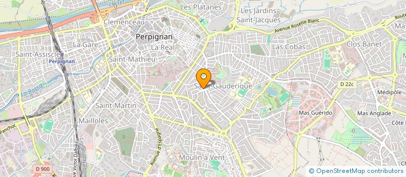 localisation de l'entreprise THOMAS EMMANUEL SIZARET ERIC  PERPIGNAN