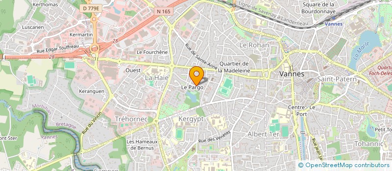 localisation de l'entreprise THOMAS ET COMPAGNIE VANNES à VANNES
