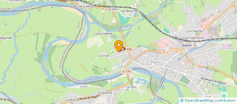 localisation de l'entreprise THOMAS ET FILS  DIGOIN