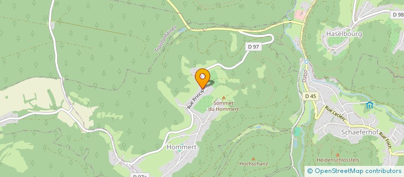 localisation de l'entreprise THOMAS ET LAURE  HOMMERT