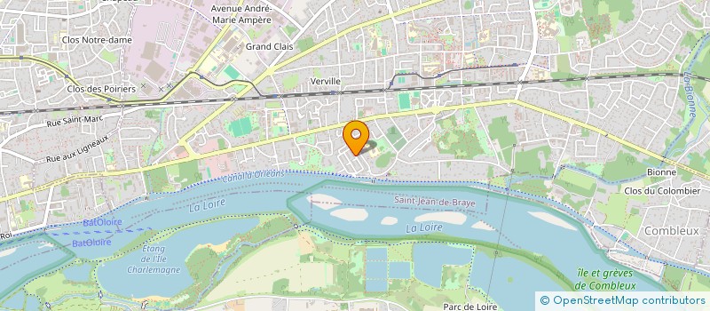 localisation de l'entreprise THOMAS EVENEMENTIEL  SAINT-JEAN-DE-BRAYE