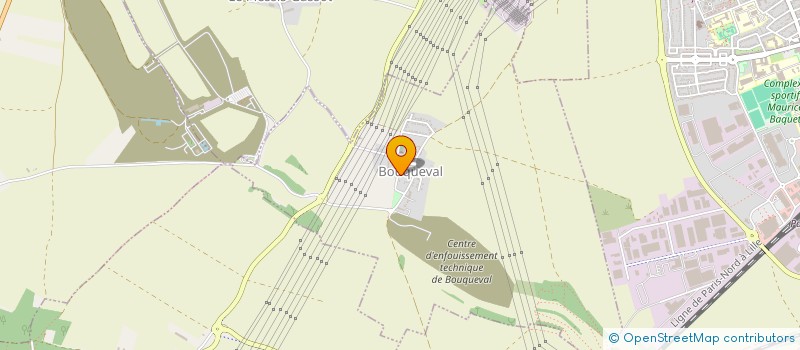 localisation de l'entreprise THOMAS FADEL HOLDING  BOUQUEVAL