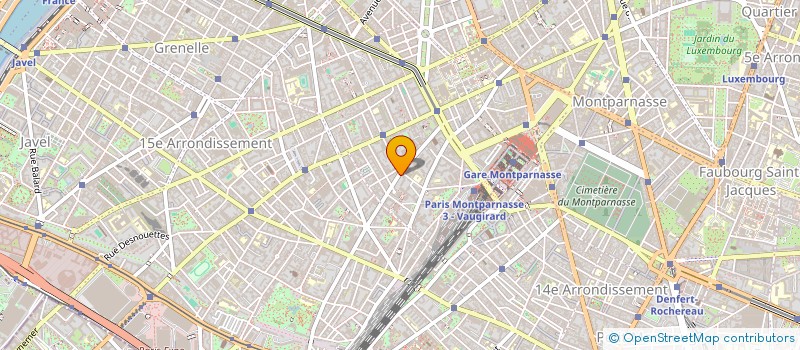 localisation de l'entreprise THOMAS GREEN PARIS  PARIS