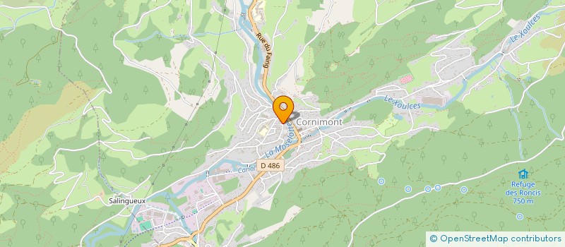 localisation de l'entreprise THOMAS IMMOBILIERS  CORNIMONT