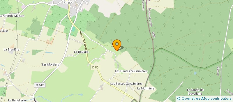 localisation de l'entreprise THOMAS INVEST  NOYANT-VILLAGES