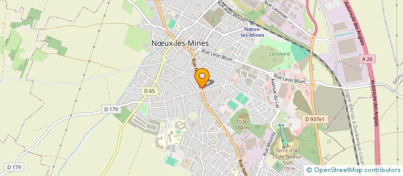 localisation de l'entreprise THOMAS INVEST'IMMO  NUX-LES-MINES