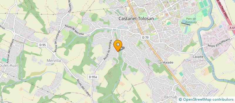 localisation de l'entreprise THOMAS INVESTISSEMENT à CASTANET TOLOSAN