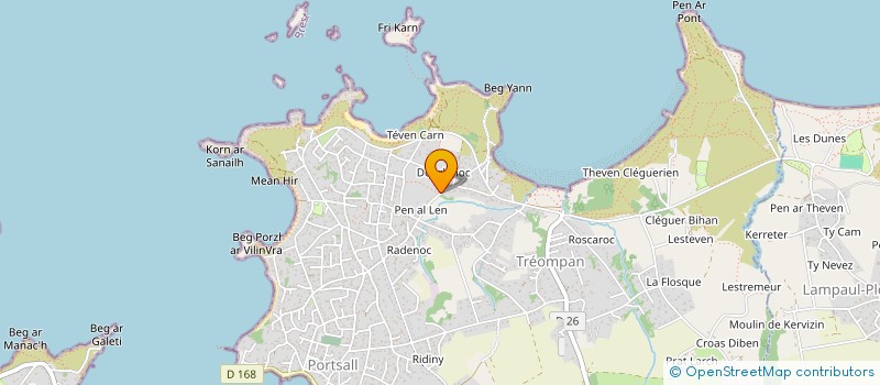 localisation de l'entreprise THOMAS KERSEBET HOLDING  PLOUDALMEZEAU