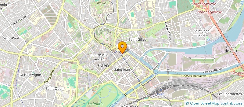 localisation de l'entreprise THOMAS-LAMOTTE-BULTEAU à CAEN