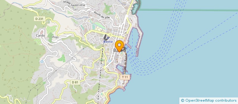 localisation de l'entreprise THOMAS LEANDRI ET CELINE BRONZINI DE CARAFFA NOTAIRES ASSOCIES D'UNE SOCIETE CIVILE PROFESSIONNELLE TITULAIRE D'UN OFFIC à BASTIA