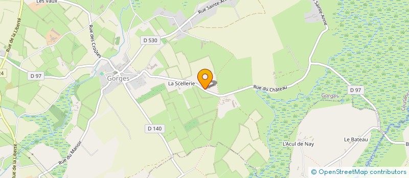 localisation de l'entreprise THOMAS LECOCQ  GORGES