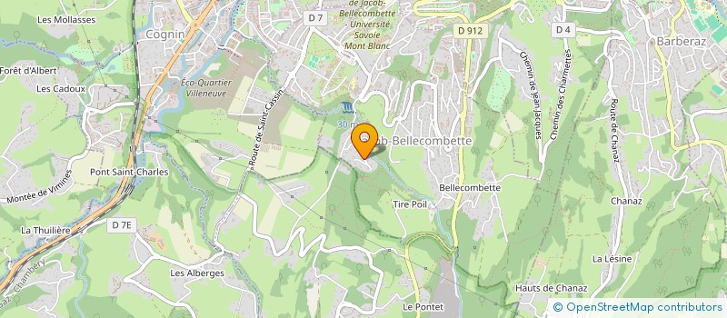 localisation de l'entreprise THOMAS-LEDUC.IO  JACOB-BELLECOMBETTE