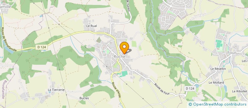 localisation de l'entreprise THOMAS LN  ROCHE