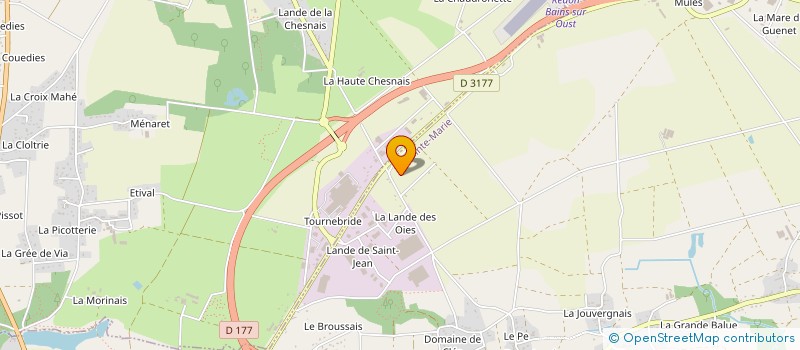 localisation de l'entreprise THOMAS MACE à SAINTE-MARIE