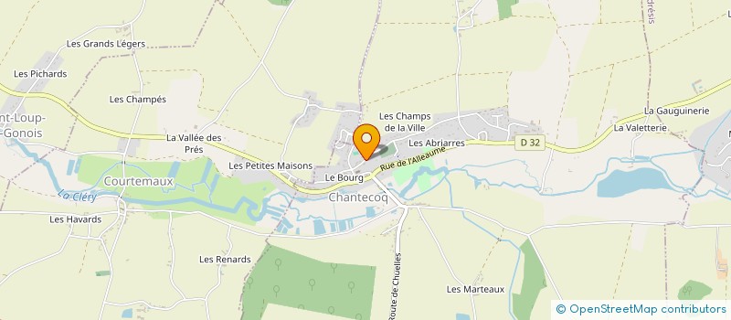 localisation de l'entreprise THOMAS MAXIME à CHANTECOQ