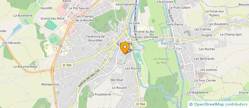 localisation de l'entreprise THOMAS PACTIUS  LOCHES