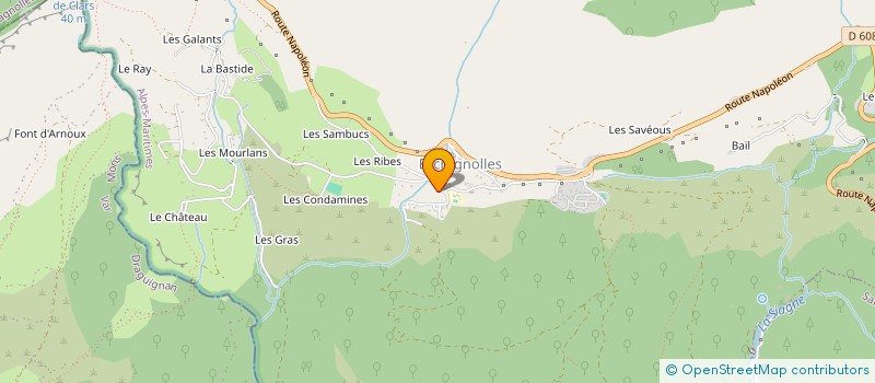 localisation de l'entreprise THOMAS PARQUETS  ESCRAGNOLLES