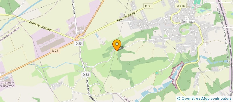 localisation de l'entreprise THOMAS PATRIMONIAL  DIEMOZ