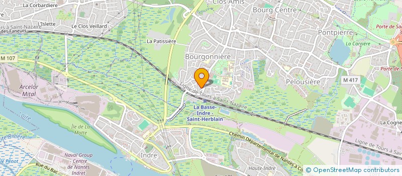 localisation de l'entreprise THOMAS PAYSAGE  SAINT-HERBLAIN