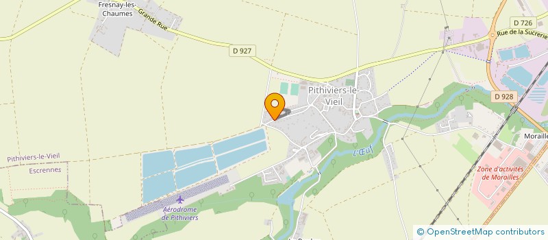 localisation de l'entreprise THOMAS PHILIPPE à PITHIVIERS-LE-VIEIL