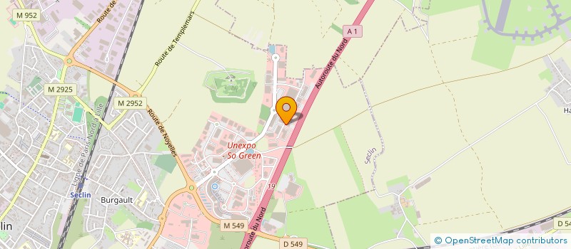 localisation de l'entreprise THOMAS & PIRON GROUPE FRANCE  SECLIN