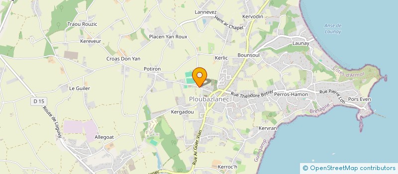 localisation de l'entreprise THOMAS PLANTS  PLOUBAZLANEC