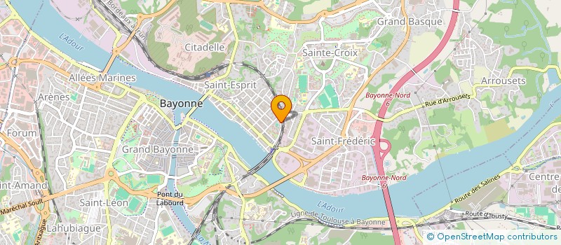 localisation de l'entreprise THOMAS RACING TEAM à BAYONNE