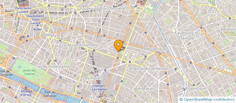 localisation de l'entreprise THOMAS RENAUT COMMUNICATION  PARIS