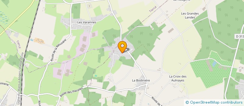 localisation de l'entreprise THOMAS RIMELIN TAXI à RIVES-DU-LOIR-EN-ANJOU