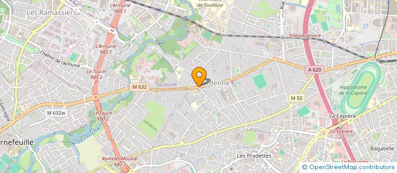 localisation de l'entreprise THOMAS RUIBAL LAFFAY  TOULOUSE