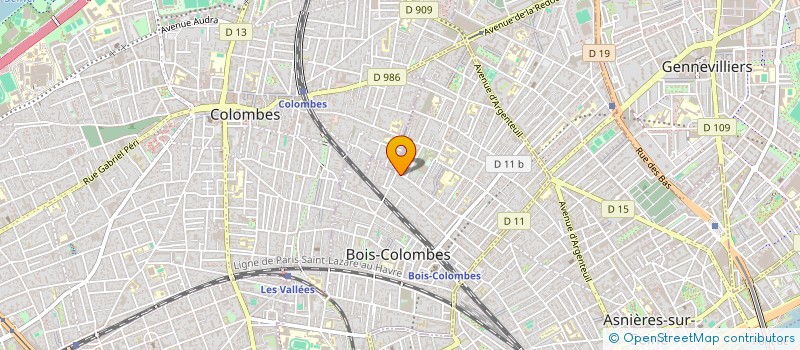 localisation de l'entreprise THOMAS SABATIER CONSEIL à BOIS-COLOMBES